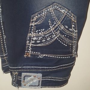 Hydraulic skinny jeans